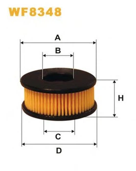 Фильтр топливный WIX FILTERS ГБО "LANDI RENZO" (WF8348) WIX Filters (WF8348)