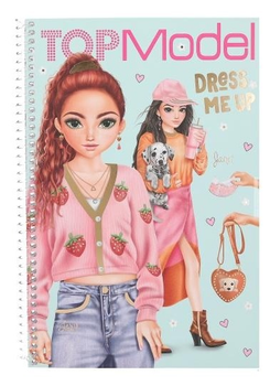 Zestaw kreatywny Depesche Dress Me Up Big Top Model z naklejkami 13486A (4010070699673)