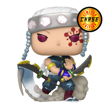 Фігурка FUNKO POP! Клинок Який Знищує Демонів Demon Slayer Tengen Uzui with Nichirin Cleavers Chase 99mm 1533 75574