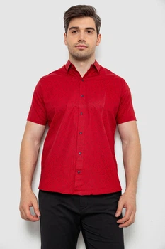 Рубашка AGER 5XL Бордовый 214R7328