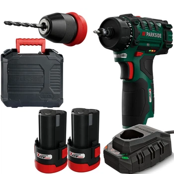 Безударная дрель-шуруповерт Parkside PBSA 12 D2 12 В