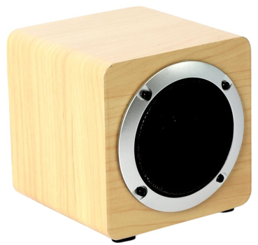 System akustyczny Omega OG61W Wood Bluetooth V4.2 TWS Brown (5907595441551)