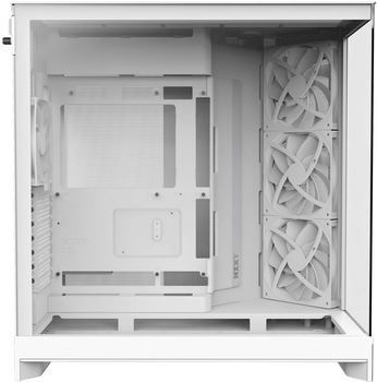 Корпус NZXT H9 Flow White (5056547207636)