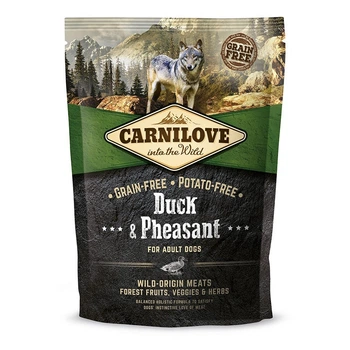 Сухой корм для взрослых собак Carnilove Duck & Pheasant 1.5 кг (8595602508877)