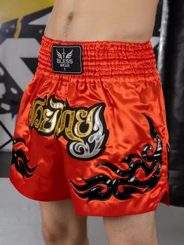 Тренувальні MMA шорти для тайського боксу, єдиноборств Sanda, UFC для спорту another boxer червоні, нар. XS (5-7 років))