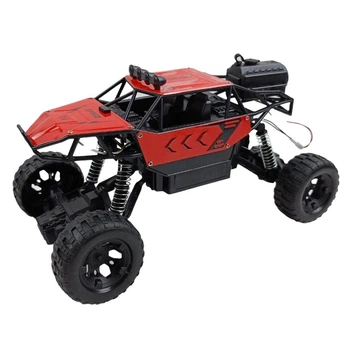 Внедорожник на радиоуправлении с эффектом пара OffRoad Metal Racer Красный (ЕДМ-204-14)