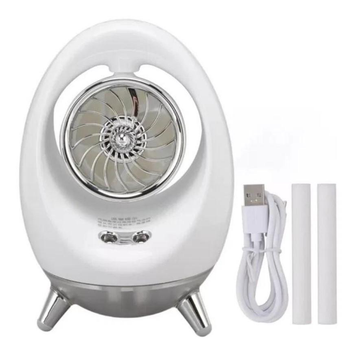 Портативний настільний акумуляторний вентилятор кондиціонер 3в1 Air Cooler 3367 із зволожувачем повітря та підсвіткою