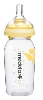 Butelka do karmienia Medela Calma Tetina Silicona Bialy 250ml (7612367024990 / 7612367049788) (955555906553399) - Outlet