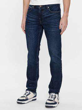 Jeansy regular fit meskie Tommy Hilfiger MW0MW33973-1BN 33/32 Granatowe (8720645763130) (955555904611611) - Outlet