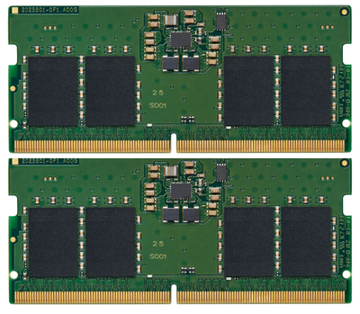 Оперативна пам'ять Kingston SODIMM DDR5-5600 16384MB PC5-44800 (Kit of 2x8192) ValueRAM (KVR56S46BS6K2-16) (955555906875982) - Уцінка