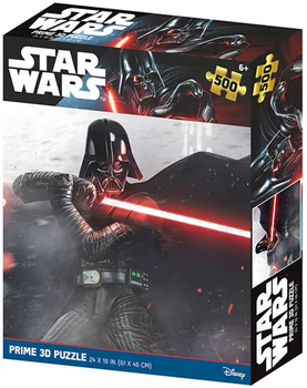 Puzzle Prime 3D Star Wars Darth Vader 500 elementów (ST32609) (670889326098)