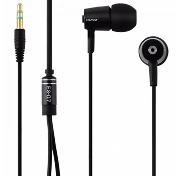 Дротові навушники-вкладиші Awei ES-Q7 Stereo Super Bass Без мікрофону Black