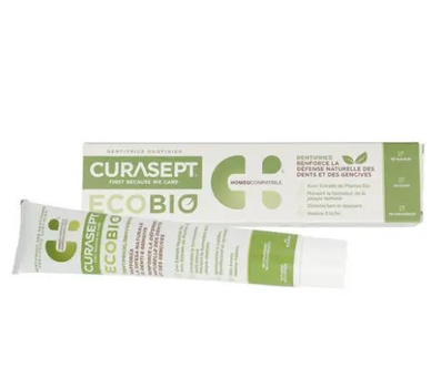 Зубная паста Curasept ECOBIO (без фтора и ментола), 75 мл