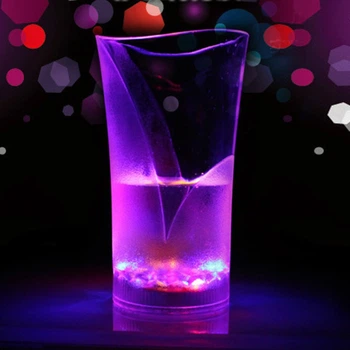 Склянка з підсвічуванням Led бокал Luminous Cup для соку напівматовий 285 мл