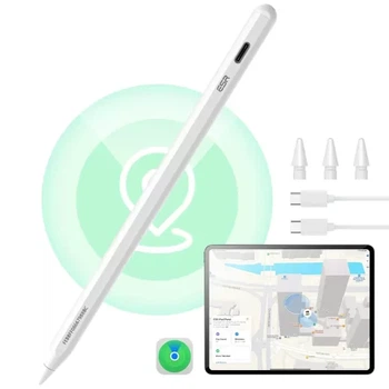 Стілус ESR Geo Digital Pencil White со встроенным Find My
