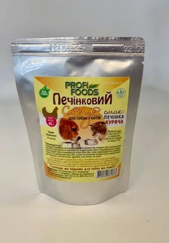 Корм печеночный для кошек и собак ProfiFoods со вкусом куриной печень 85 г