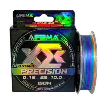 Шнур Feima Precision Multicolor 0.12мм 10,0кг 150м