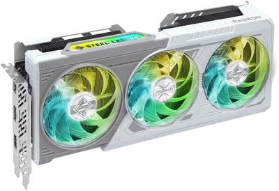Відеокарта ASRock PCI-Ex Radeon RX 9060 XT Steel Legend 16 GB OC GDDR6 (128bit) (3320/20000) (HDMI, 2 x DisplayPort) (RX9060XT SL 16GO)