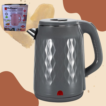 Электрочайник 2,5 л Hoffmans Electronics HM-2542 Электрический чайник для дома 2000W Серый