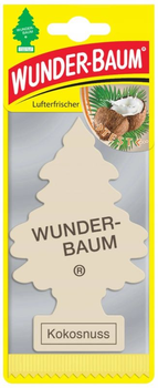 Ароматизатор для автомобіля Wunder-Baum Ялинка Кокос (7612720201211)