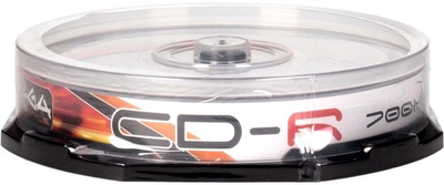 Dyski Omega CD-R 700 MB 52x Cake 10 szt (56252)