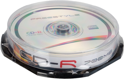 Dyski Freestyle CD-R 700 MB 52x Cake 10 szt (56665)