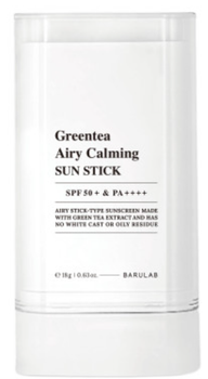 Сонцезахисний крем у стіку Barulab Green Tea SPF 50+ 19 г (8809420801455)