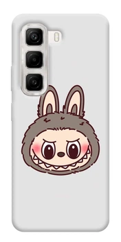 Чохол Labubu grey для Infinix Hot 50 4G