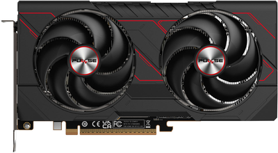 Karta graficzna Sapphire PCI-Ex Radeon RX 9060 XT Pulse 16GB GDDR6 (128bit) (3290/20000) (2 x HDMI, DisplayPort) (11350-03-20G)