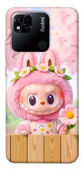 Чохол Labubu flower для Xiaomi Redmi 10A