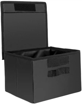Органайзер в багажник EVAtech с крышкой XS 25 x 20 x 17 см Черный (ODZKBXS)