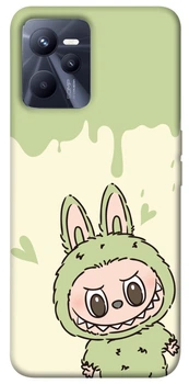 Чохол Labubu green для Realme C35