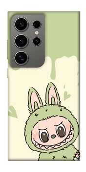 Чохол Labubu green для Galaxy S24 Ultra