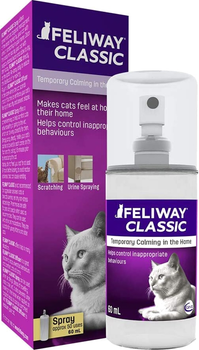 Spray Ceva Feliway Classic uspokajający dla kotów w podróży 60 ml (3411112266227)