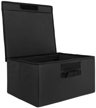 Органайзер в багажник EVAtech с крышкой M 40.5 x 31 x 21 см Черный (ODZKBM)