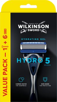 Бритва Wilkinson Sword Hydro 5 Clampack 1+6 шт (4027800802340)