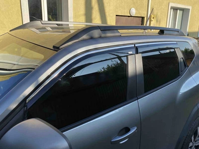Ветровики с хромом (4 шт, Niken) для Renault Duster 2024- гг
