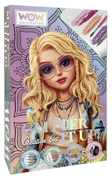 Zestaw kreatywny Kids Euroswan Mandala brokat WOW00084 (8435507883108)