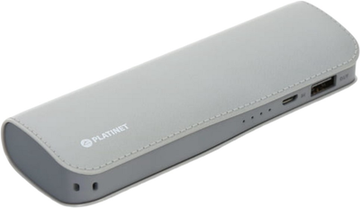 Powerbank Platinet Leather PMPB72LG 7200 mAh 10W + Etui na tablet 7" Grey (OCT7MG+7200)
