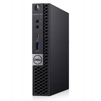 Неттоп Dell OptiPlex 7060 micro, i5-8500T (6 ядер), 32GB DDR4, 500GB SSD, WiFi, VGA+DP, блок живлення, Windows 11, Б/В