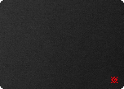 Килимок для миші Defender Black S 250х350х3мм (50017) (7125994)