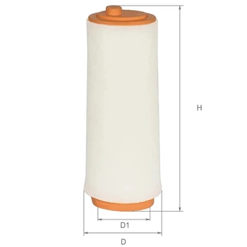 Фільтр повітряний Alpha filter BMW 1 (E81-88) 2.0d M47 04-12/3 (E46/E90-93)/5 (E39/E60) 2.0d M47 98-07/X3 04-07 (AF0069)