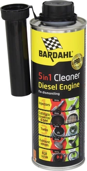 Очиститель форсунок дизельного двигателя (Bardahl) Diesel 5in1 Cleaner 0,5л. 9357B