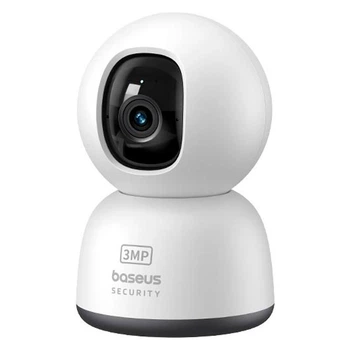 Камера відеоспостереження Baseus P1 Lite 2K 3MP, Wi-Fi, 360° AI зум нічне бачення