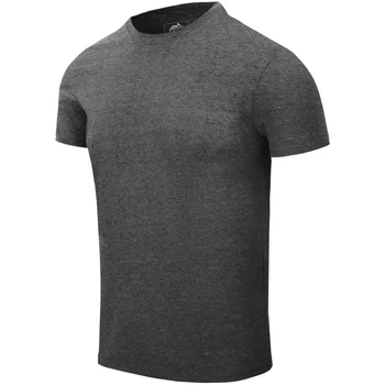 Футболка T-Shirt Helikon Slim, Melange Black/Grey, S