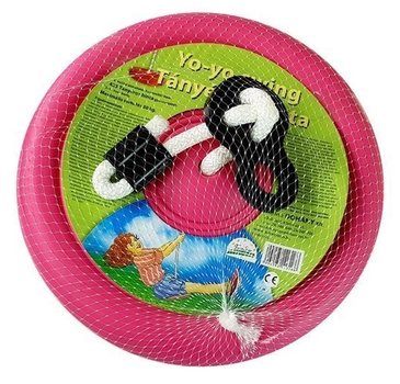 Huśtawka ogrodowa dla dzieci LEAN Toys okrągła 423 Różowa (5998588113166)