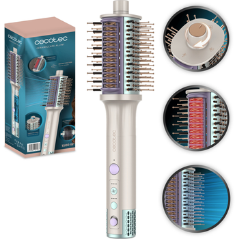 Фен-щітка Cecotec CeramicCare Allin1 білий