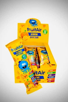 Батончики fruitAir Фруктові Фінік з мигдалем та тыквою 12 шт 456 г