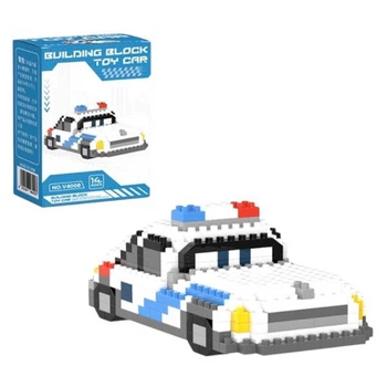 Конструктор 3D Building Block Toy Car Тачки Шериф 5х10 см