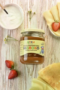 Молоко Сладосвіт цельное сгущенное вареное "ДЕТЯМ" 500 г